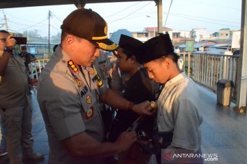 Polisi Tangerang hadang belasan anak ikut demo ke Jakarta