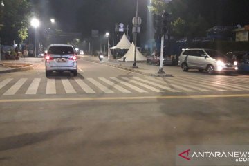 Lalu lintas Jalan Wahid Hasyim kembali normal setelah ditutup dua hari