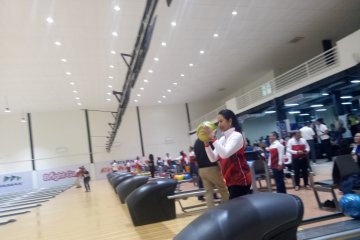 Menteri BUMN jajal arena boling Jakabaring