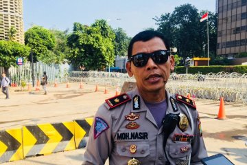 Polisi belum pastikan batas waktu penutupan Jalan Thamrin