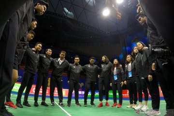 Formasi pemain laga semifinal Indonesia vs Jepang
