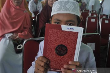 Menteri BUMN dan para dirut BUMN lakukan safari Ramadhan di Palembang