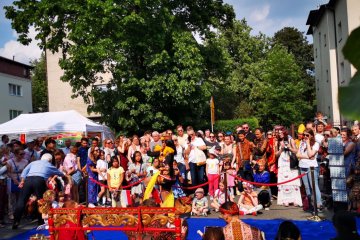 KBRI Warsawa promosikan seni budaya Indonesia di Festival Saska Kepa