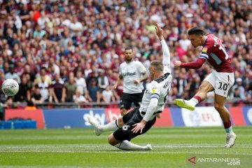 Aston Villa dan Derby County berebut promosi ke Liga Premier Inggris dalam pertandingan Championship Playoff Final