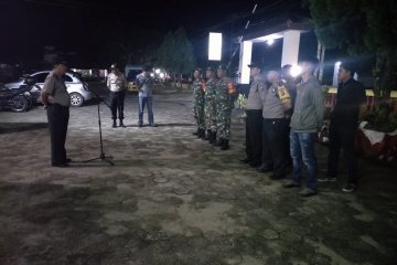 Polisi-TNI di Bangka Barat gelar patroli bersama selama Ramadhan