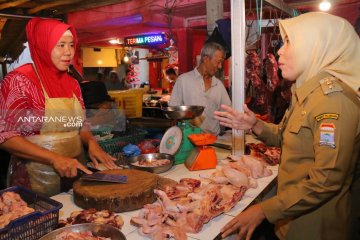 Pasar murah jaga kemanan dan harga sembako jelang Lebaran