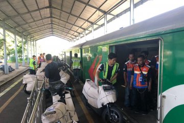 Kuota angkutan motor gratis di Daop 6 Yogyakarta ditambah