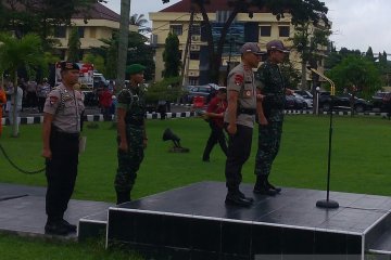 Kodam II Sriwijaya bantu lima Polda amankan Lebaran