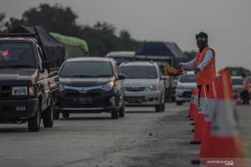 Jasa marga mulai berlakukan sistem satu arah