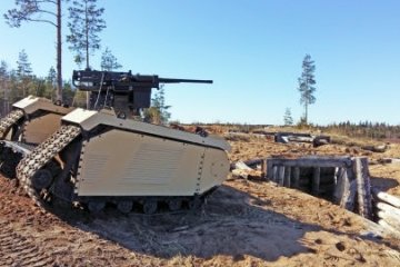 Milrem Robotics dan ST Engineering demonstrasikan UGV tempur BVLOS pada latihan menembak langsung