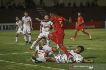 Badak Lampung tekuk Kalteng Putra 1-0 di Stadion Sultan Agung