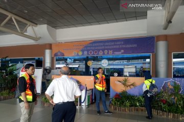 Lonjakan penumpang mulai terlihat di Bandara SMB II Palembang