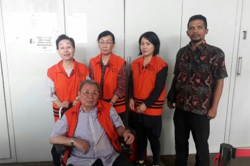 Empat terpidana kasus suap SPAM dieksekusi lapas di Tangerang