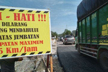 Jembatan Kayu Tanam tidak lagi jadi titik macet jalinsum