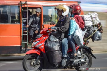 Pemudik diimbau tidak gunakan sepeda motor