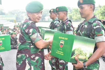 Pangdam I/BB: Pemberian bingkisan Lebaran merupakan perhatian pimpinan