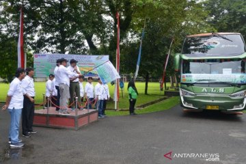 735 pemudik diberangkatkan PTPN III ke tiga provinsi