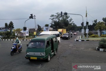 Volume kendaraan pemudik mulai meningkat di Cianjur