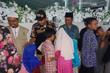 Kolaborasi Kemanusiaan Pasaman Barat santuni 200 anak yatim