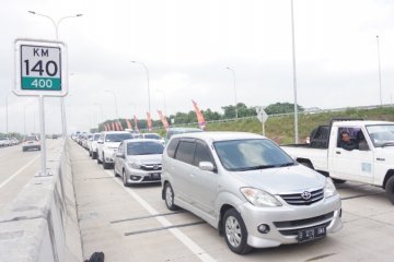 "Contra flow" diterapkan di Tol Bakauheni-Terbanggi Besar