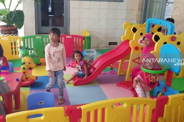 KAI sediakan ruang bermain anak bagi pemudik di stasiun