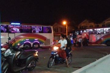 Warga Lhokseumawe banyak mudik ke arah Sumatera Utara