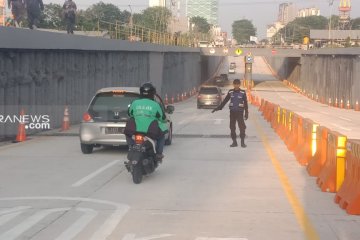 "Underpass" Bunderan Satelit Surabaya mulai difungsikan