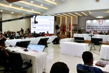 KPU segera proses rekapitulasi suara 6 provinsi dan 1 PPLN