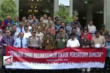 Seruan moral intelektual Yogyakarta usai pemilu
