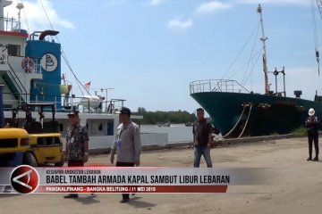 Babel tambah armada kapal sambut libur lebaran