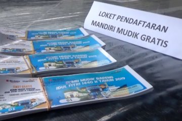 Mudik gratis, Bank Mandiri siapkan 7 unit Bus Damri