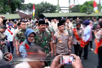 Panglima TNI minta TNI Polri Tetap Waspada Pascapemilu