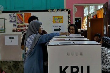 Partisipasi pemilih di Temanggung capai 87,67 persen