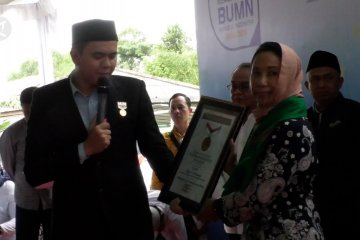 Sinergi BUMN untuk negeri pecahkan rekor MURI  bantuan Al Quran terbanyak