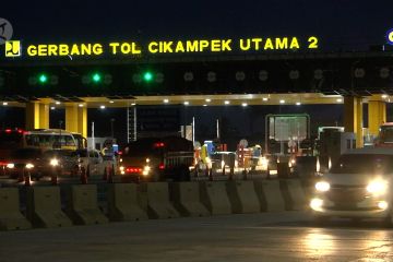 Kebijakan satu arah di ruas tol Cikatama pada H-1