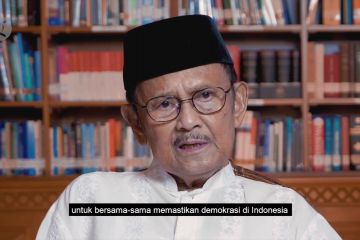 Pesan Habibie: Masyarakat agar terima hasil Pemilu 2019