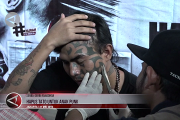 Hapus tato untuk anak Punk yang berhijrah