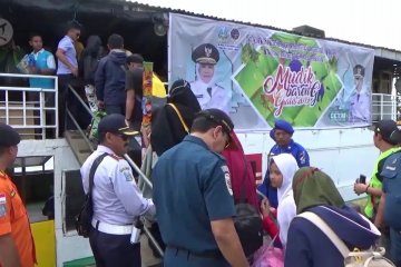 Mudik gratis dari Pelabuhan Tanjungwangi menuju Pulau Madura