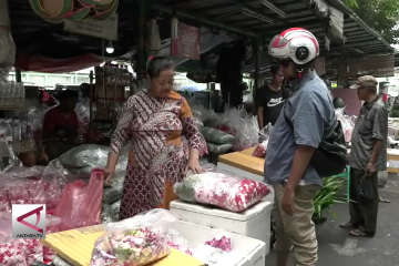 Jelang Ramadhan, penjual bunga raup untung