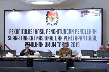 14 Hari jelang pengumuman, real count KPU capai 71,9%