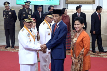 Pesan Presiden Jokowi kepada Gubernur Maluku Utara terpilih
