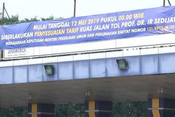 Tarif tol Sedyatmo yang naik dan turun