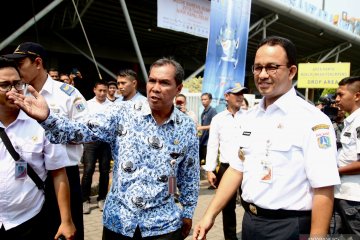 Anies apresiasi sistem "go show" mudik gratis di Tanjung Priok