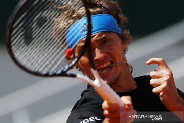 Zverev hadapi Fognini untuk satu tempat di di perempat final