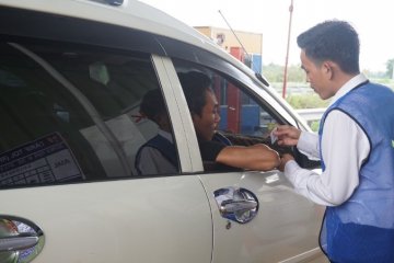 Hutama Karya terapkan mobile reader di gerbang tol TransSumatera