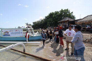 ACT-MRI sebar paket Ramadhan di Gili Gede