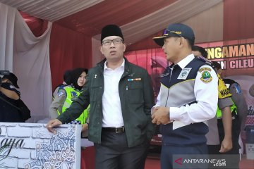 Ridwan Kamil : beban Tol Cileunyi berkurang, pemudik pilih Trans Jawa