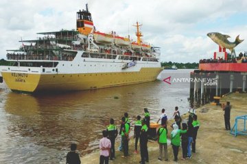 1.695 peserta mudik gratis diberangkatkan melalui Pelabuhan Sampit