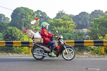 Pemudik motor jalur Pantura masih lancar