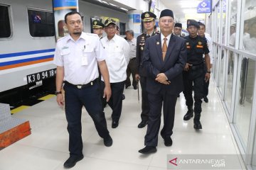 Walikota Medan tinjau pos pengamanan Ketupat Toba dan Stasiun KA